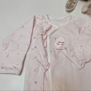 New born front opening Top